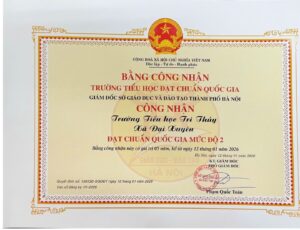ĐẠT CHUẨN QUỐC GIA MỨC ĐỘ 2